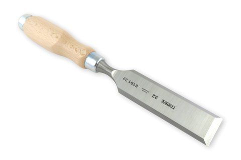 Narex Czech Steel Profi Professional Woodworking Cabinetmakers Chisel with European Beech Wood Handle Sizes from 3 mm to 50 mm (32 mm - 1 1/4")