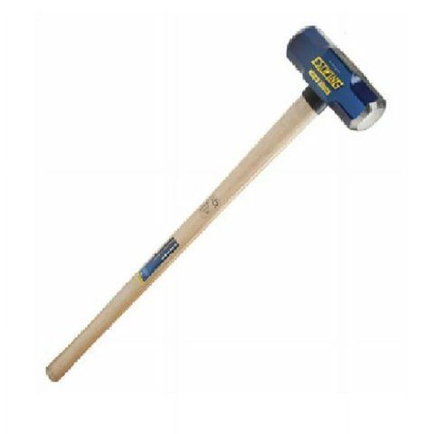 Estwing 12-Pound Hard Face Sledge Hammer for Demolition/Stake Driving, 50-55 HRC, 36-Inch Hickory Handle, Ergonomic Grip, Durable Construction