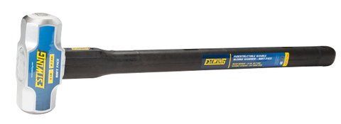 Estwing 6 lb. Head, 24" Length Indestructible Handle Soft Face Sledge Hammer