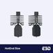 E3D High Flow ObXidian&trade; Bambu Lab P1P/P1S & X1 Carbon (0.4mm) HotEnd, 60% Increased Flow Rate, Smooth 3D Printing, Ideal for Fiber-Filled Filaments, Officially Approved