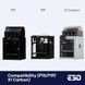 E3D High Flow ObXidian&trade; Bambu Lab P1P/P1S & X1 Carbon (0.4mm) HotEnd, 60% Increased Flow Rate, Smooth 3D Printing, Ideal for Fiber-Filled Filaments, Officially Approved